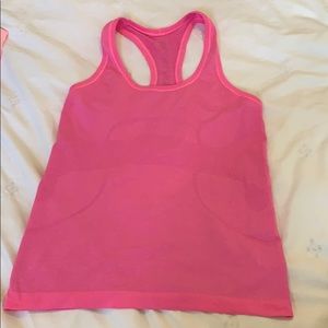 Lululemon Swiftly Tank Hot Pink Size 6